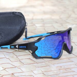 Blue Black Sunglasses